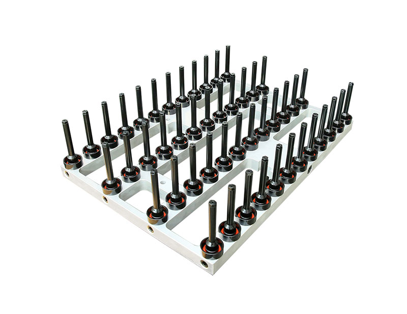 Acuan Prabentuk Binatang 48-Cavity Hot Runner Dengan Pintu Injap Jarum